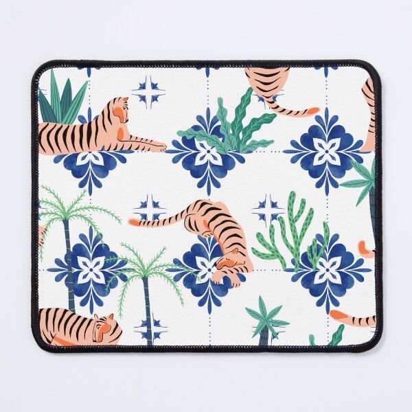 Item preview, Tigers in Morocco #animalprint #painting designed and sold by 83oranges.com.