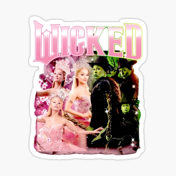Wicked Title Sticker