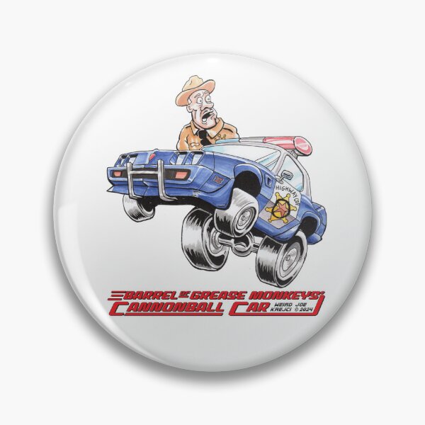 Item preview, Highway Patrol Muscle Car Cannonball designed and sold by Joe5art.