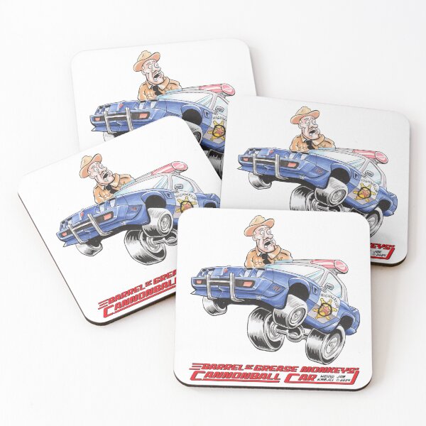Item preview, Highway Patrol Muscle Car Cannonball designed and sold by Joe5art.