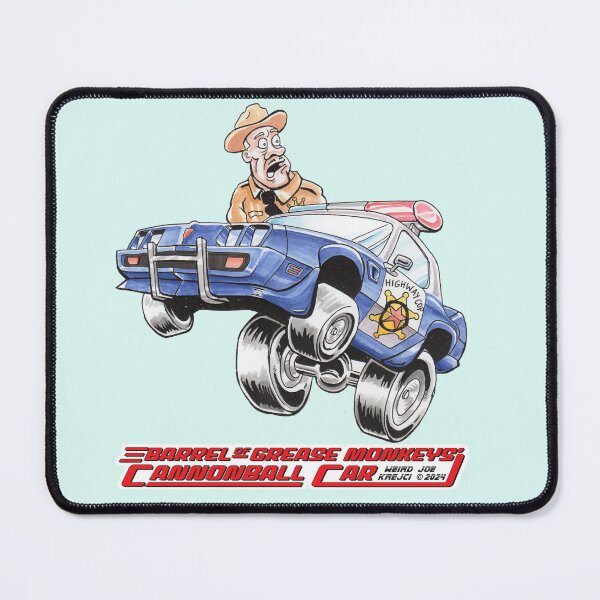 Item preview, Highway Patrol Muscle Car Cannonball designed and sold by Joe5art.