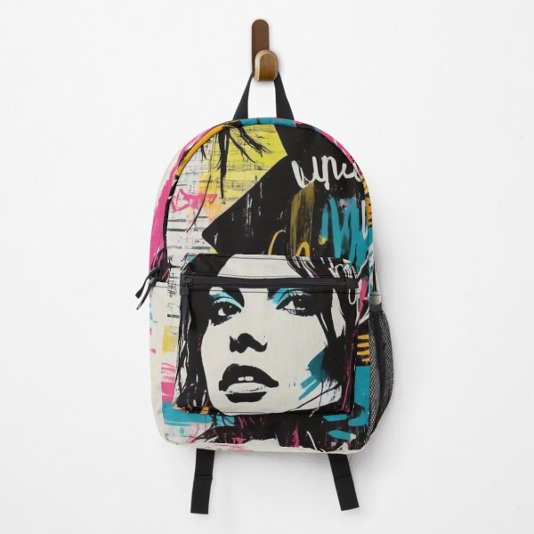 Item preview, Vibrant Urban Portrait - Graffiti-Inspired Pop Art designed and sold by SparkyBamBam.