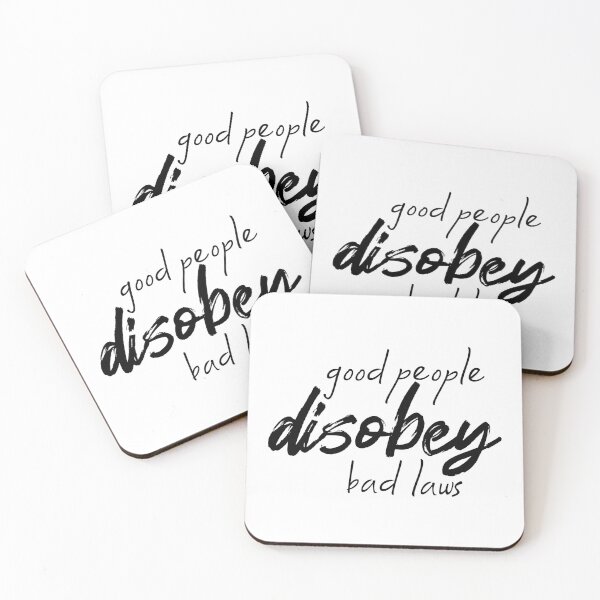 Item preview, Good People Disobey Bad Laws Anti Fascist Antifa Female Rage Anti Trump Resist Sign designed and sold by ichewsyou.