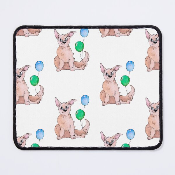 Item preview, Puppy Dog with Balloons designed and sold by inKseparable.