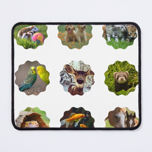Item preview, Friend Pack |9 pcs Sticker Pack| Animal Babies designed and sold by SeaNympth.