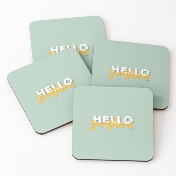 Item preview, Hello Sunshine Happy Lettering designed and sold by DesignedByCece.