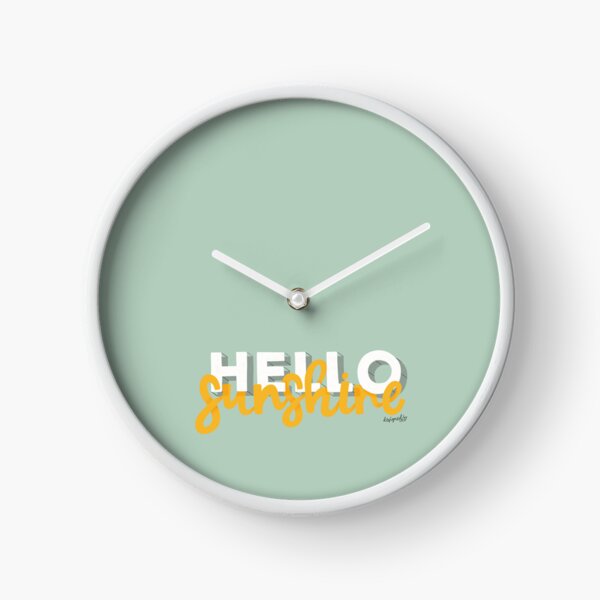 Item preview, Hello Sunshine Happy Lettering designed and sold by DesignedByCece.
