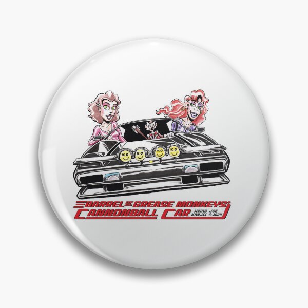 Item preview, Cannonball Italian car cartoon designed and sold by Joe5art.