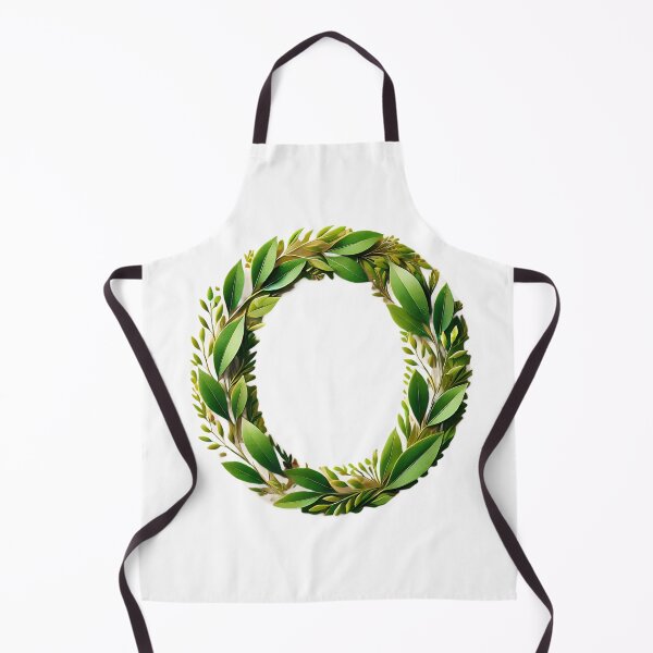 Item preview, Nature's Embrace: Leafy Letter 'O' designed and sold by ManekanttaArts.