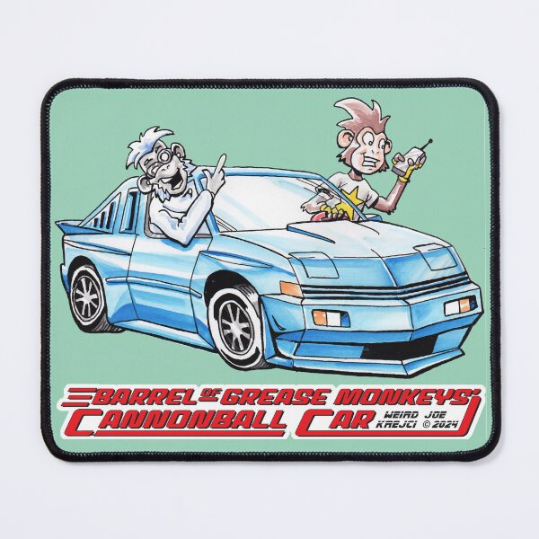 Item preview, Coche de dibujos animados de conquista de bala de cañón designed and sold by Joe5art.