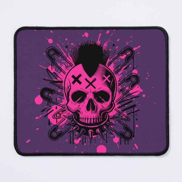 Item preview, Punk Skull With Splatter designed and sold by UNK-Fatigues.
