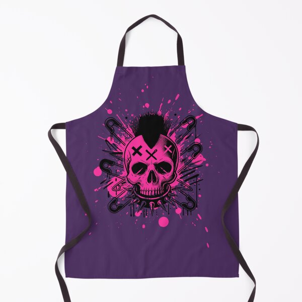 Item preview, Punk Skull With Splatter designed and sold by UNK-Fatigues.