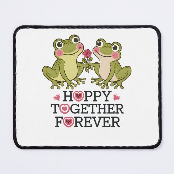 Item preview, Hoppy Together Forever Frogs designed and sold by JintyArt.