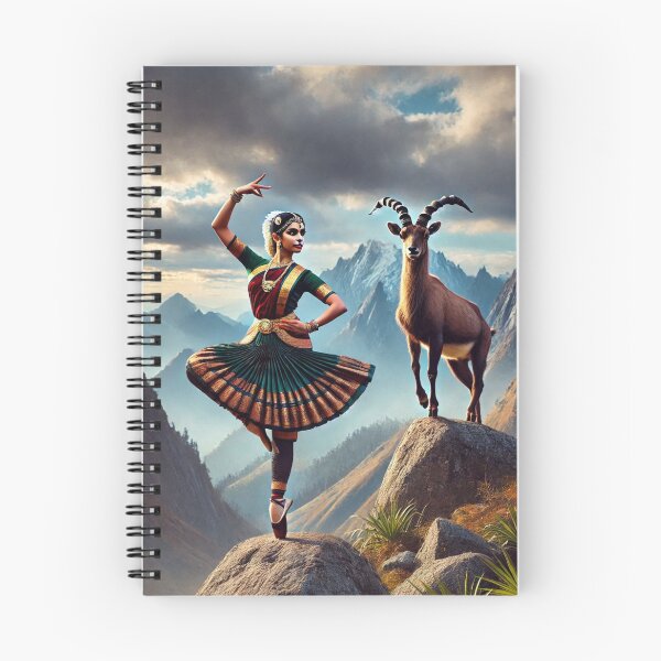 Item preview, Dancing woman on hilltop designed and sold by kharatsuchita.