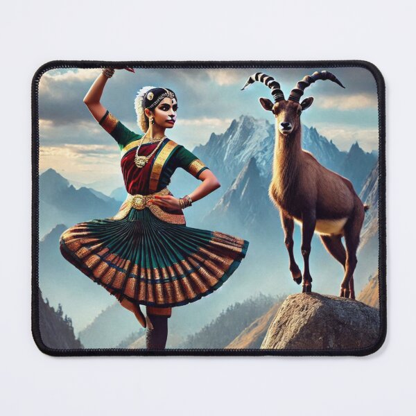 Item preview, Dancing woman on hilltop designed and sold by kharatsuchita.