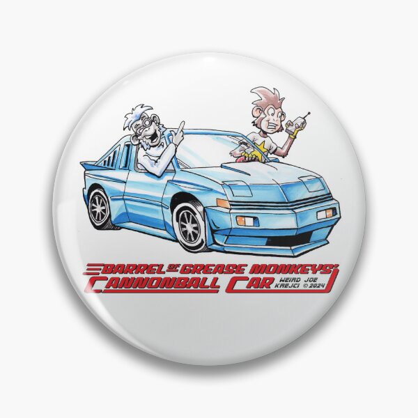 Item preview, CannonBall conquest cartoon car designed and sold by Joe5art.