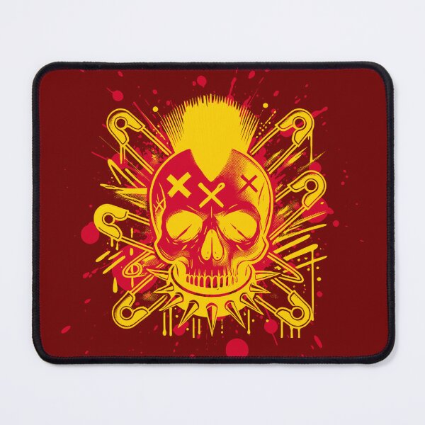 Item preview, Punk Skull With Splatter designed and sold by UNK-Fatigues.