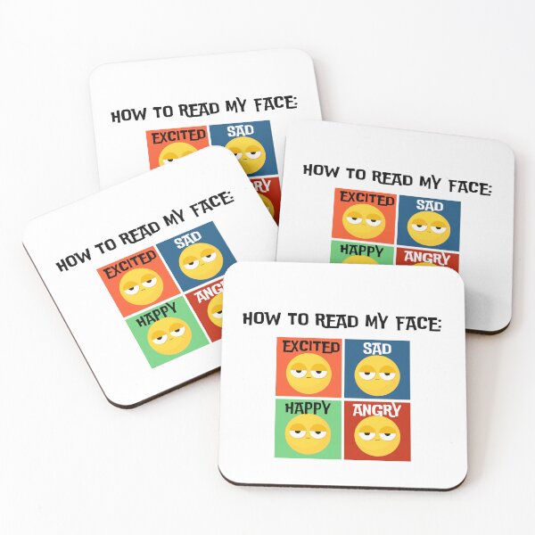 Item preview, How to Read My Face: Same Expression, All the Feels designed and sold by audhdpride.