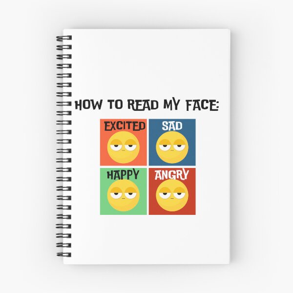 Item preview, How to Read My Face: Same Expression, All the Feels designed and sold by audhdpride.