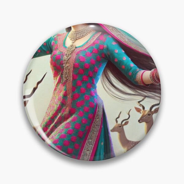 Item preview, Bhangda Dance Woman designed and sold by kharatsuchita.