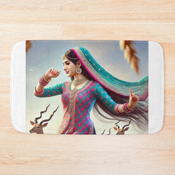 Item preview, Bhangda Dance Woman designed and sold by kharatsuchita.