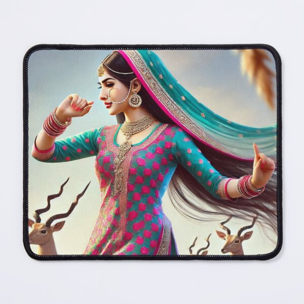 Item preview, Bhangda Dance Woman designed and sold by kharatsuchita.