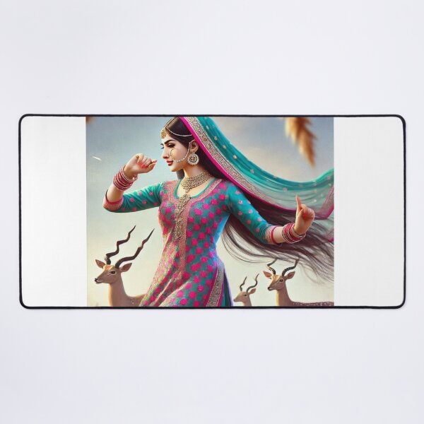 Item preview, Bhangda Dance Woman designed and sold by kharatsuchita.
