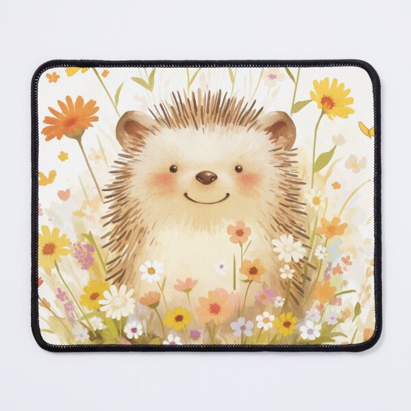 Item preview, Hedgehog Among the Daisies designed and sold by AshiraCreations.