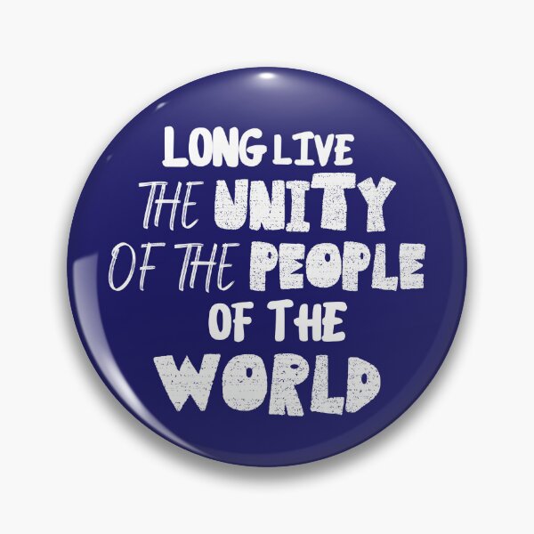 Item preview, Long Live the Unity of the People of the World Anti Fascist Anti Trump  designed and sold by ichewsyou.
