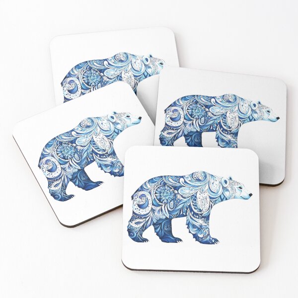 Item preview, Tribal Polar Bear designed and sold by Boddicca.