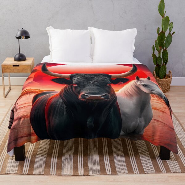 Item preview, Camargue Wild Bull and Horse designed and sold by Astralia.