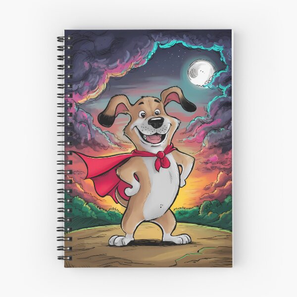 Item preview, A Superhero Dog | Heroic Pet Design | Funny Dog Lover Art | Canine Hero Adventures | Bold and Playful Typography designed and sold by PaintedPixels01.