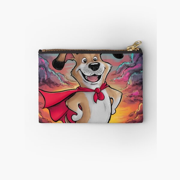 Item preview, A Superhero Dog | Heroic Pet Design | Funny Dog Lover Art | Canine Hero Adventures | Bold and Playful Typography designed and sold by PaintedPixels01.