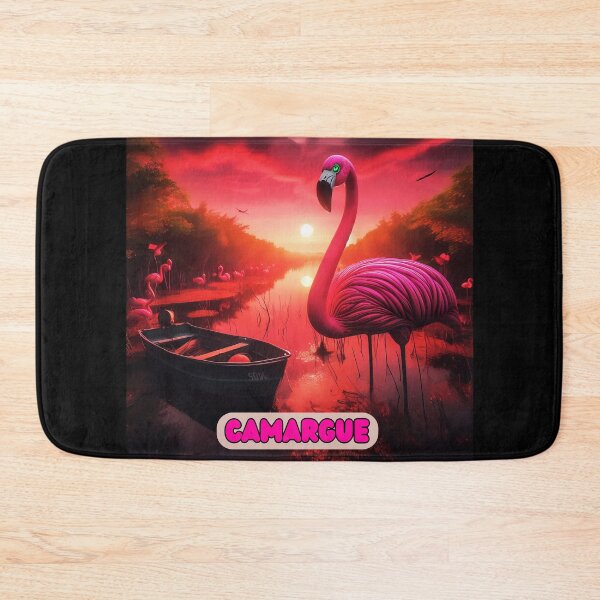 Item preview, Camargue Flamingos Shine at Sunset designed and sold by Astralia.