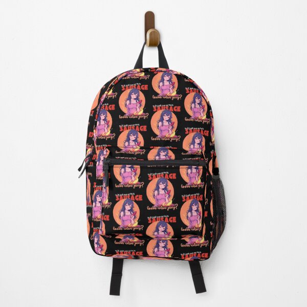 Item preview, Cheeky Anime Girl BBQ Art - Is it just me or this sausage looks extra juicy? designed and sold by Designs-Labs.