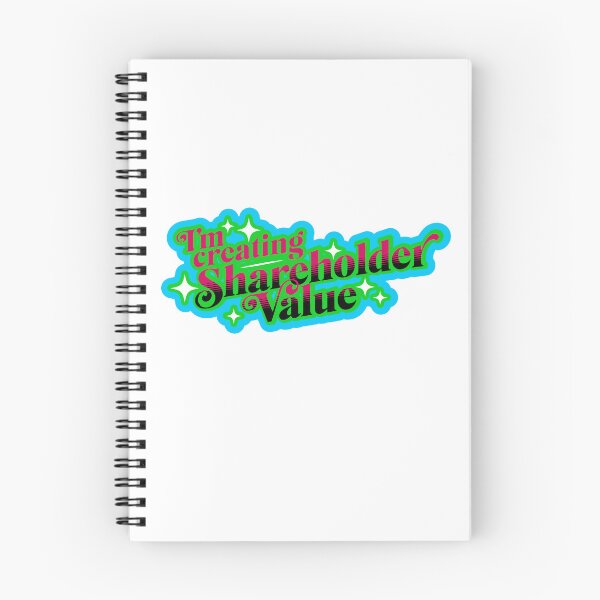 Item preview, I'm Creating Shareholder Value! designed and sold by DarkSideHustle.