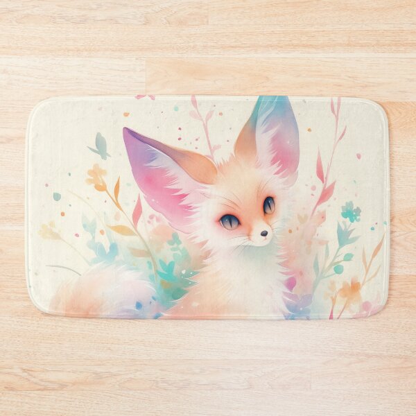 Item preview, Fennec Fox Among Pastel Blossoms designed and sold by AshiraCreations.