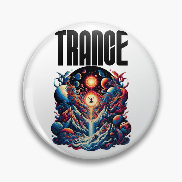 Item preview, TRANCE - Dimensión Trance (Negro) designed and sold by Discothreadz.