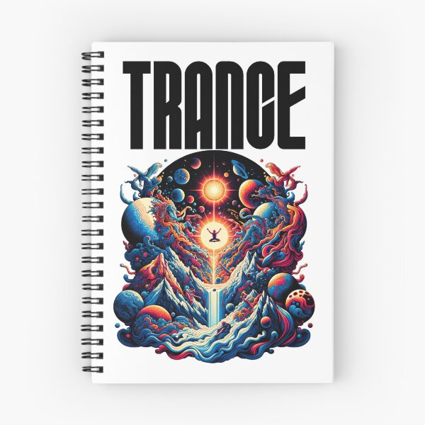Artikelvorschau, TRANCE - Trance Dimension (Schwarz) entworfen und verkauft von Discothreadz.