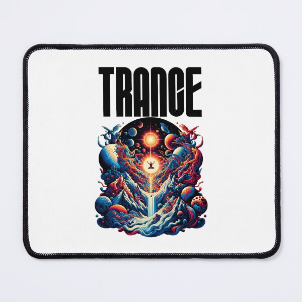 Aperçu de l'œuvre TRANCE - Trance Dimension (Noir) créée et vendue par Discothreadz.