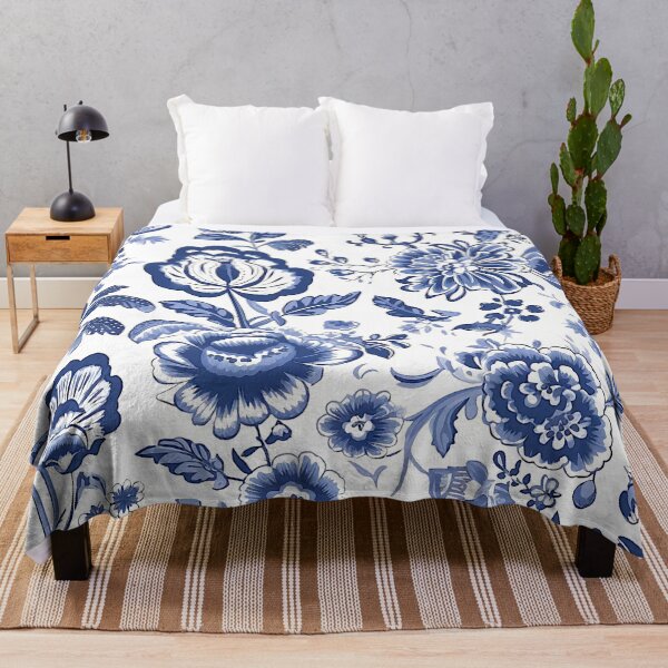 Item preview, Blue Flowers designed and sold by ViaARTfactory.