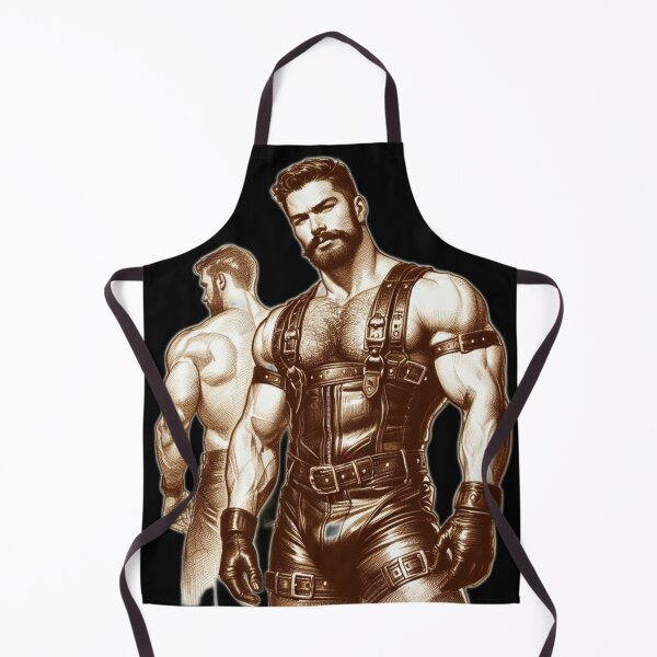 Item preview, Vintage Gay San Francisco Leather Daddies Leder Pride Maverick Graphic Design designed and sold by ItsAKinkThing.