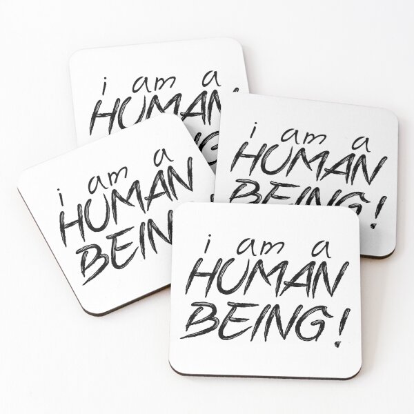 Item preview, I Am A Human Being Anti Fascist Anti Trump  designed and sold by ichewsyou.