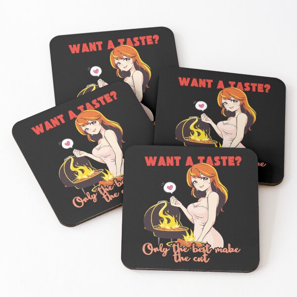 Item preview, Cheeky Anime Girl BBQ Art - Want a taste? Only the best make the cut designed and sold by Designs-Labs.