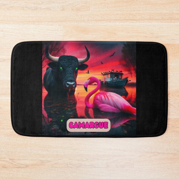 Item preview, Authentic Camargue Flamingo and Bull designed and sold by Astralia.