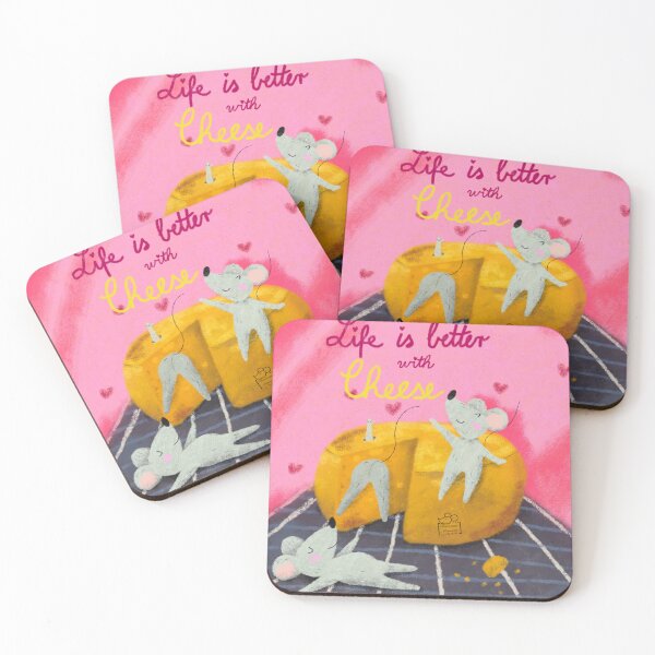 Item preview, Life is better with Cheese designed and sold by franceMoncado.