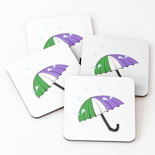 Item preview, Genderqueer Pride Flag Umbrella designed and sold by HarveyHandcraftsandDesigns.