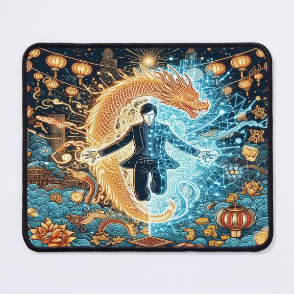 Item preview, Half Man, Half Dragon Hologram (Lunar New Year) Falcon-Frequency Drop-Amalgamation Reloaded designed and sold by Imaginarium of Chaos falcon88 .