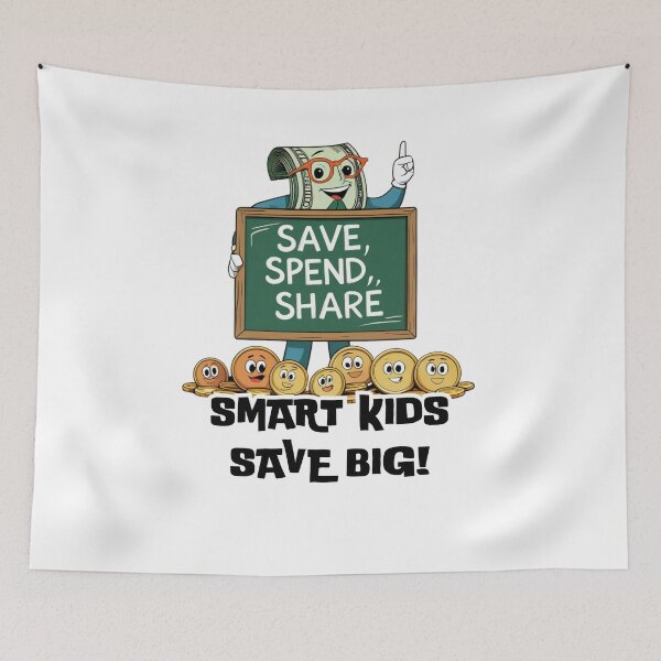 Item preview, Financial Education for Kids - Smart kids save big! designed and sold by Designs-Labs.