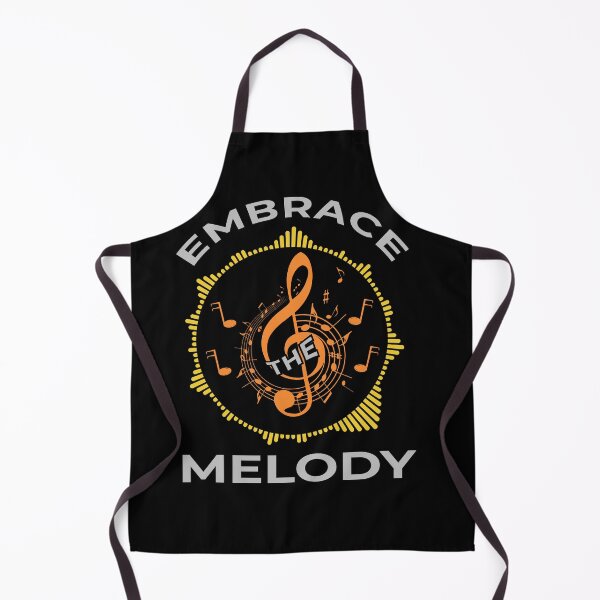 Item preview, Dynamic Music Notes and Treble Clef with Text Emphasizing Melody Design designed and sold by Samgfxt-shirt.